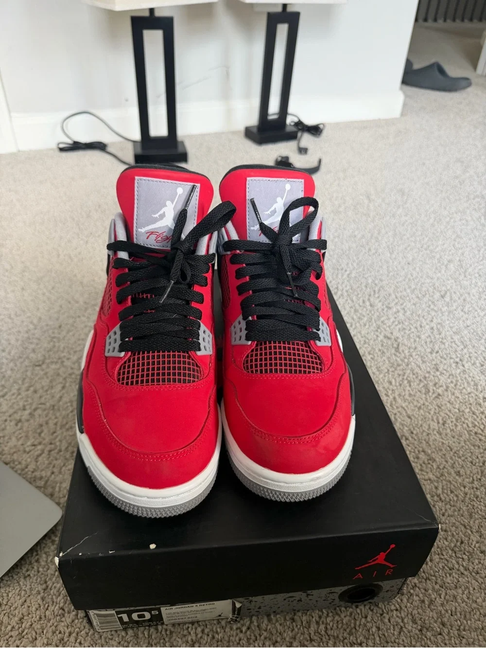 Jordan 4 Retro Toro Bravo 2013 Size 10.5 men